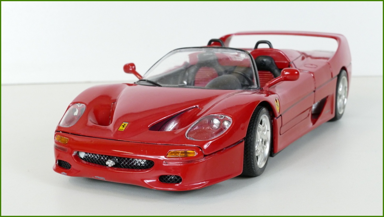 Kovový Model Bburago 1:18 - Ferrari F50 - Viz Popis