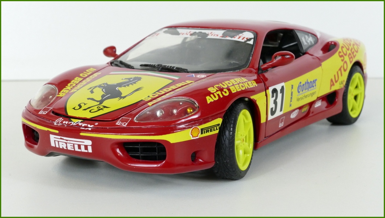 Model Hot Wheels 1:18 - Ferrari 360 Modena - Viz Popis