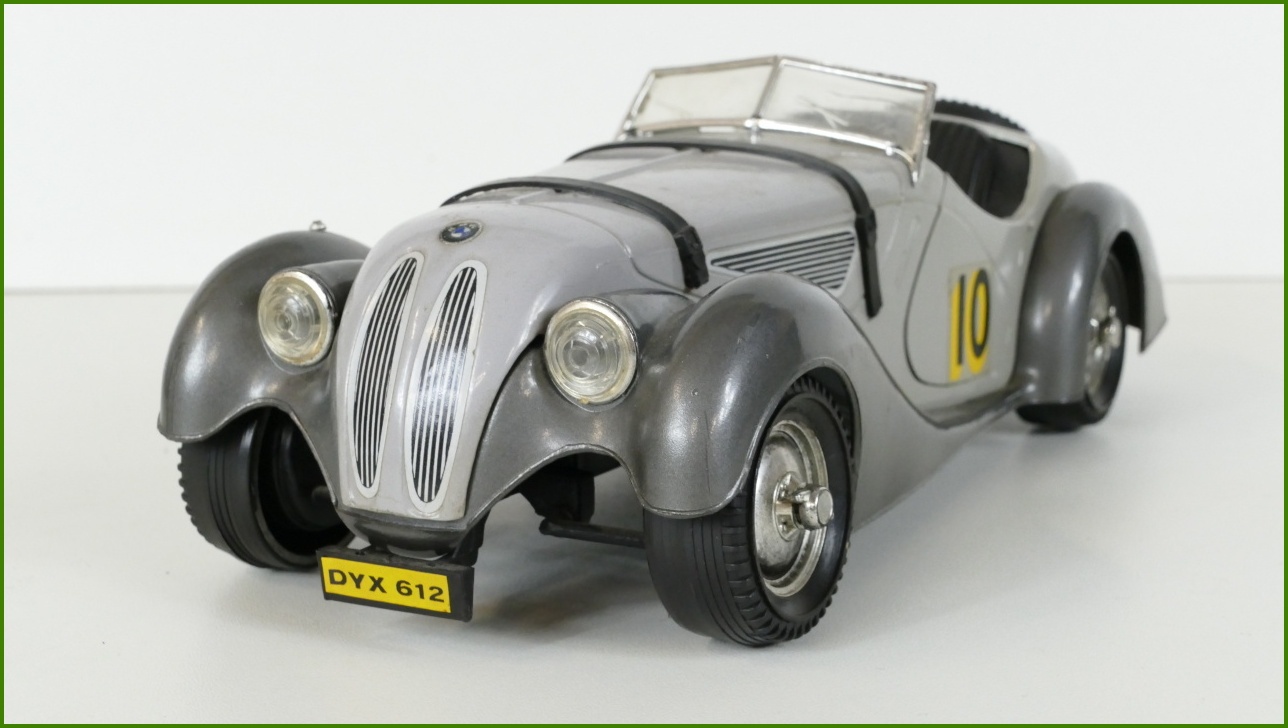 Model Auta Polistil 1:16 - BMW 328 - Viz Popis