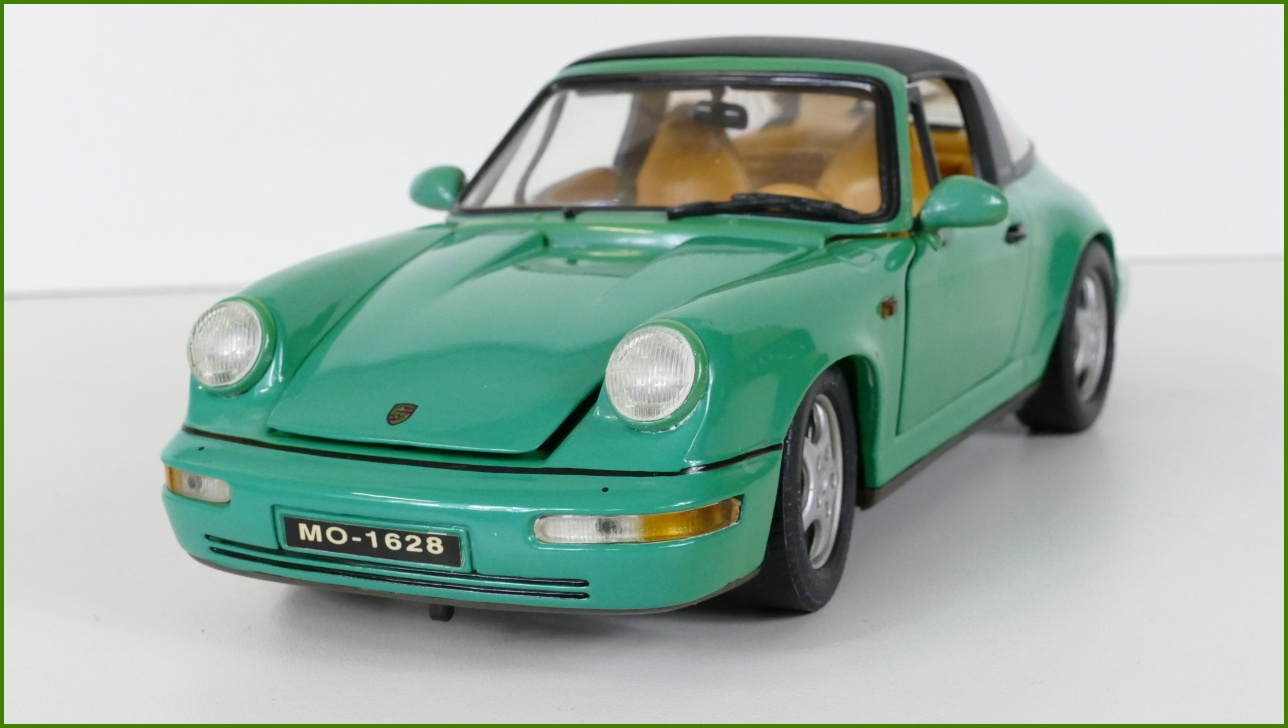 Model Auta Anson 1:18 - Porsche 911 Carrera 2 Targa - Viz Popis