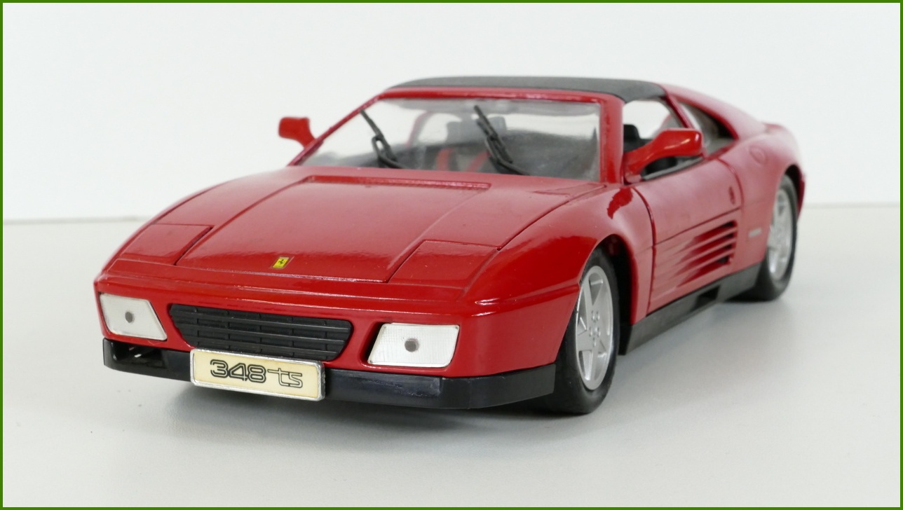 Model Auta Maisto 1:18 - Ferrari 348 ts - Viz Popis