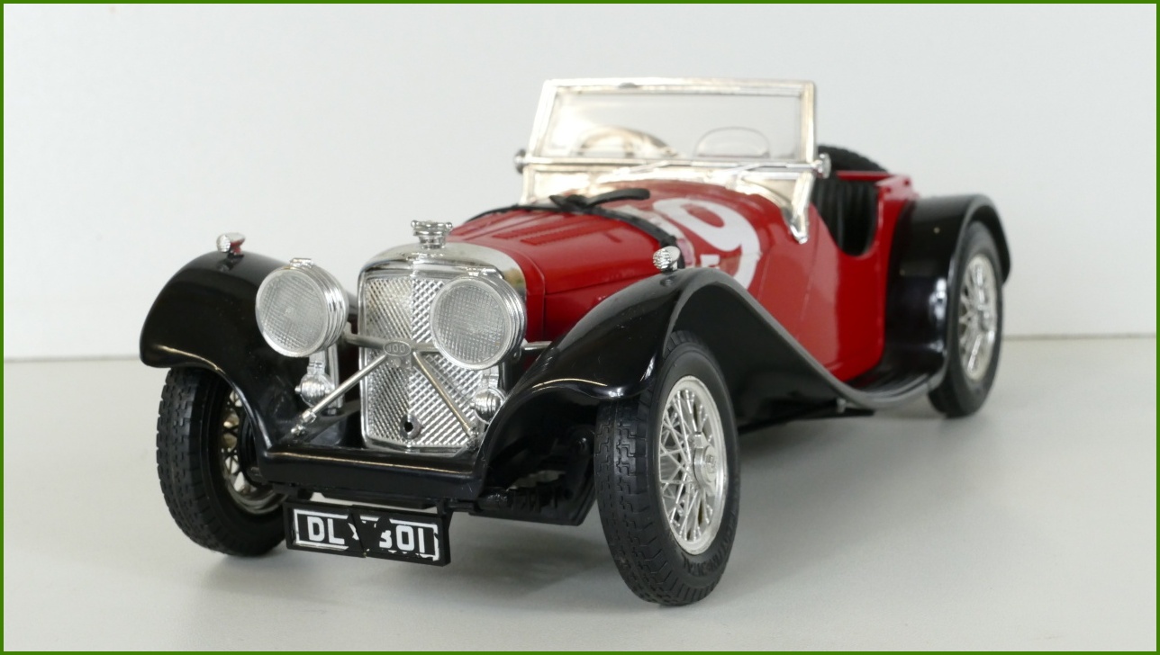 Burago 3006 - Jaguar SS 100 1937 Noire Echelle 1:18 Modèle Occasion