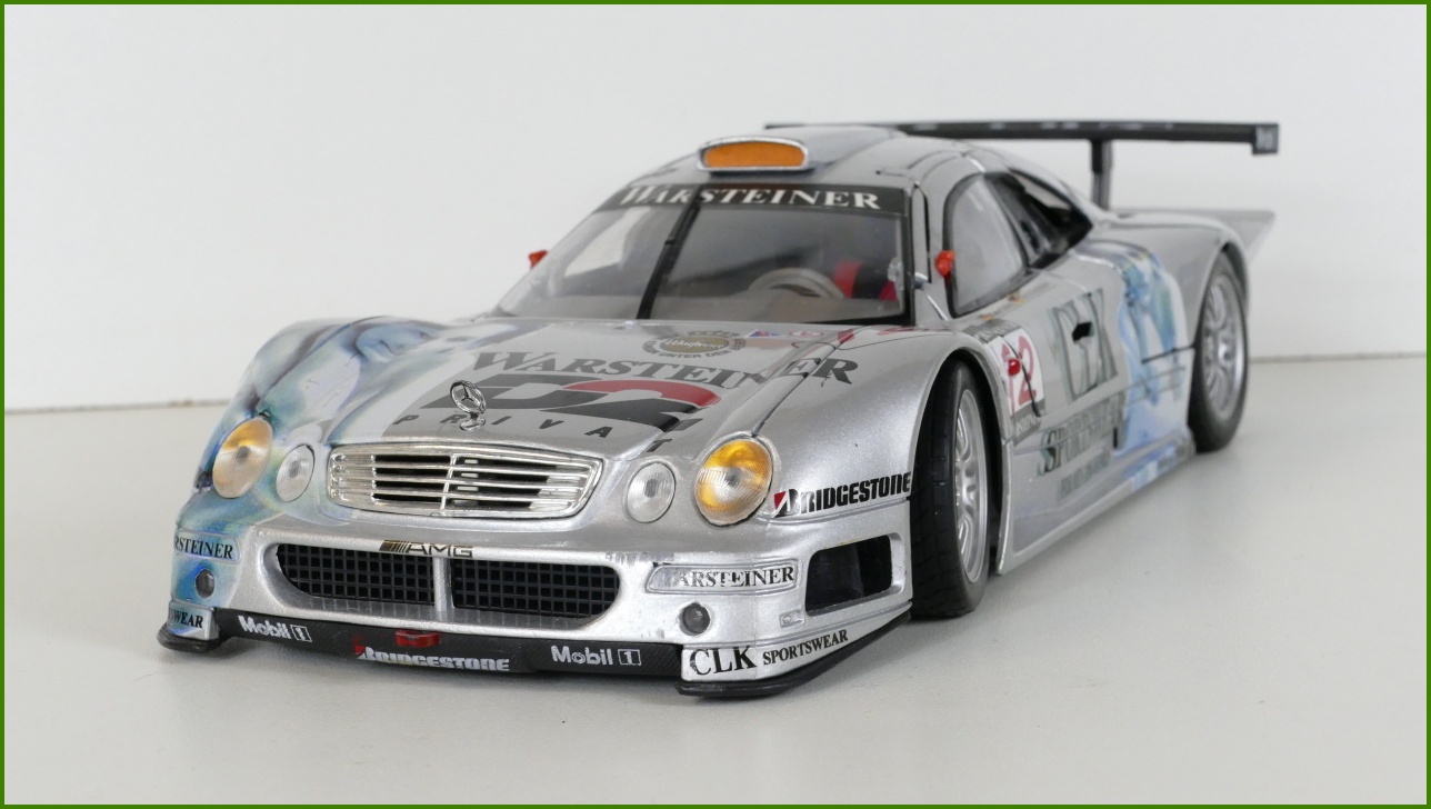 Model Auta Maisto 1:18 - Mercedes CLK-GTR - Viz Popis