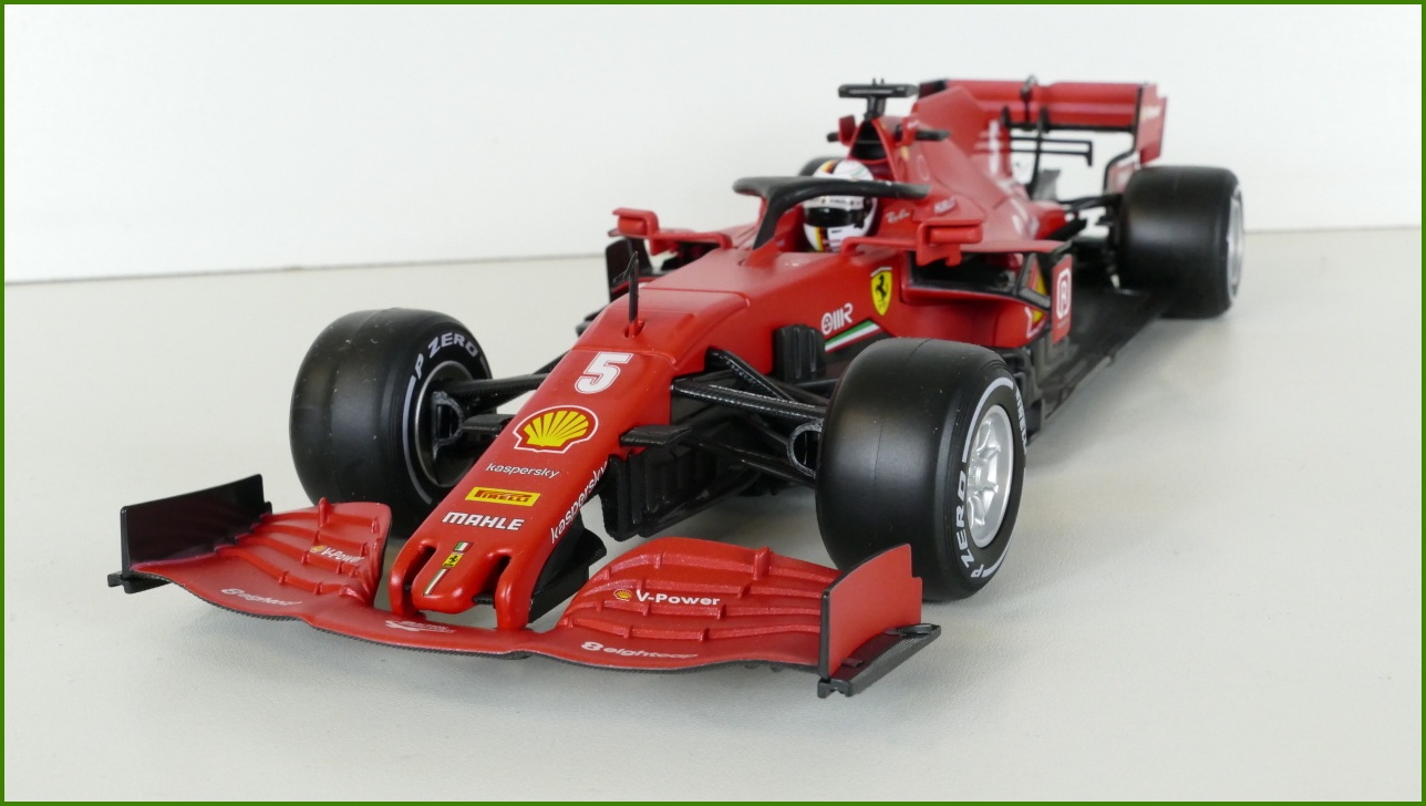 Model Formule Bburago 1:18 - F1 SF1000 - Sebastian Vettel (Austrian GP 2020) s Krabicí