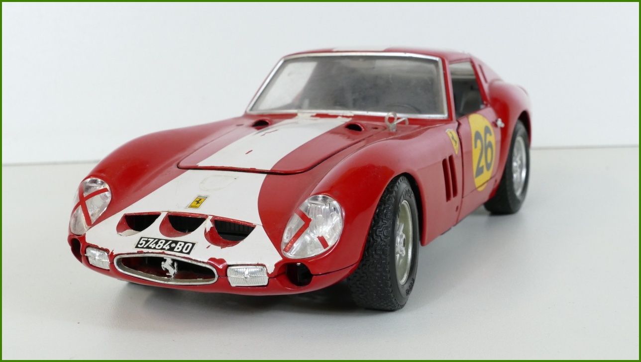 Kovový Model Bburago 1:18 - Ferrari GTO (1962) - Viz Popis