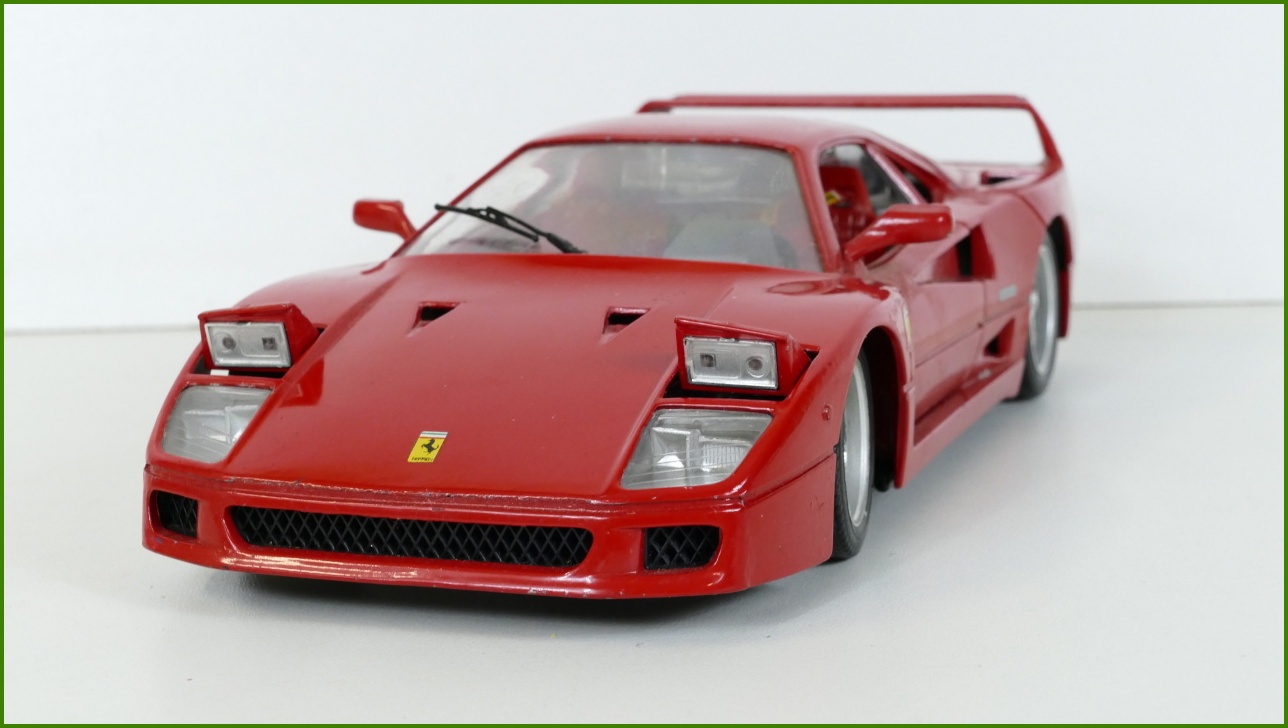 Model Auta Polistil Tonka 1:18 Ferrari F40 - Viz Popis