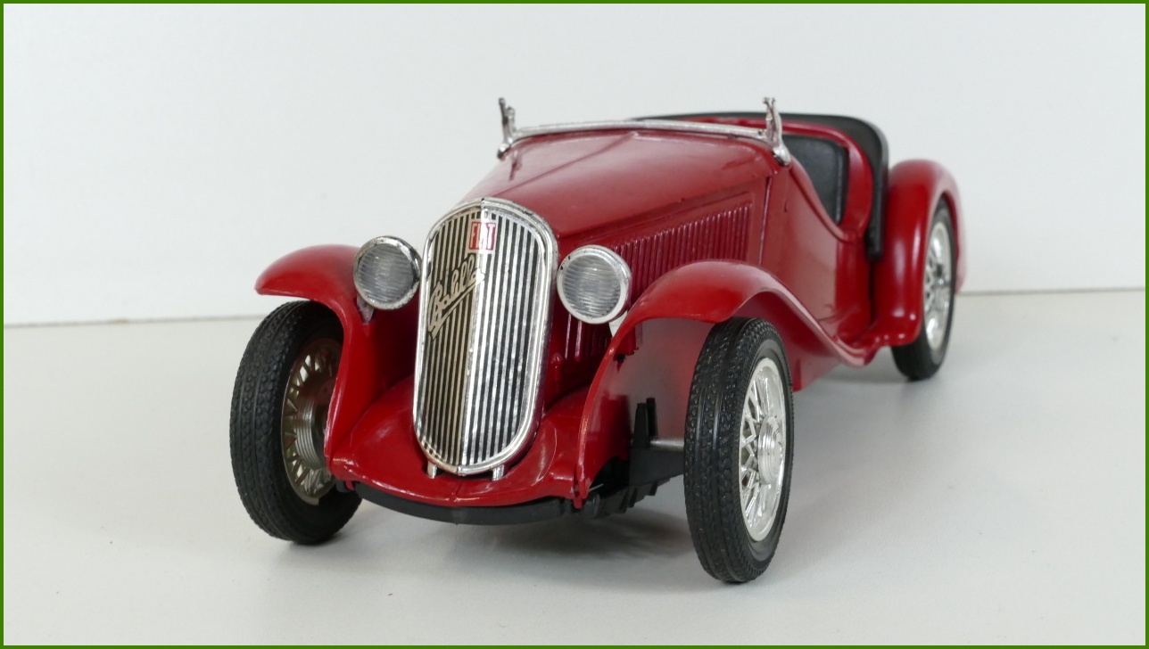 Model Auta Polistil Tonka 1:14 Fiat 508 III - Coppa D´oro - Viz Popis