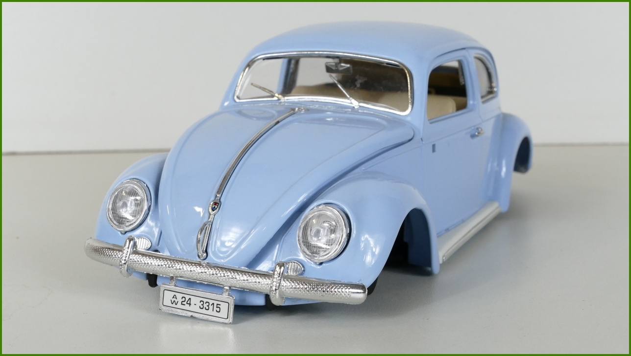 Kovový Model Bburago 1:18 - VW Beetle (1955) 1.000.000th - Viz Popis