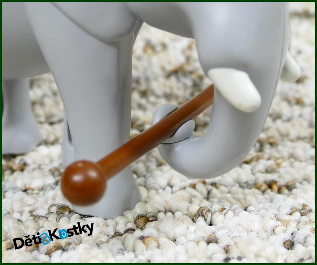 Lego® Duplo® Slon s Kly Cirkusový Novější Typ (Červená Dečka)
