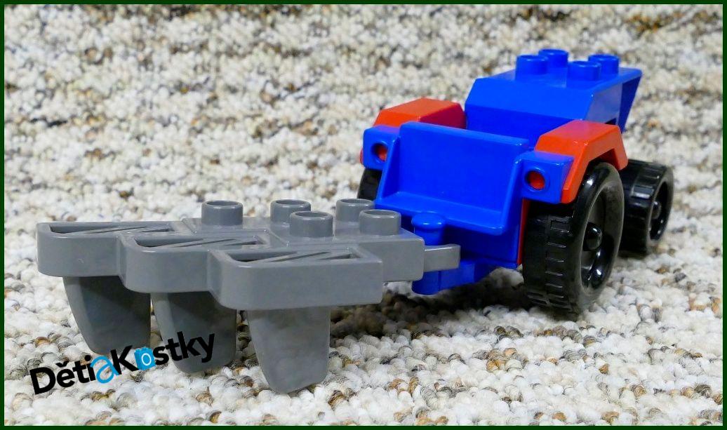 Lego® Duplo® Traktor Malý - Červeno/Modrý