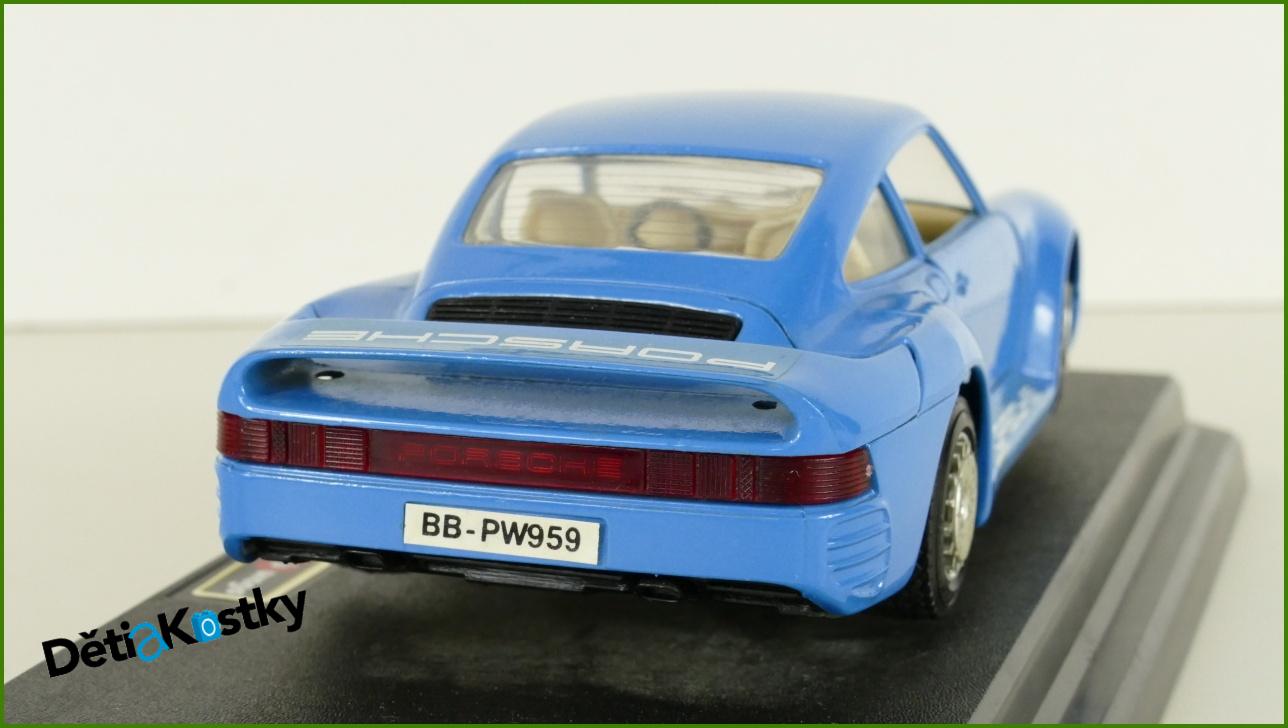 Model Auta Bburago 1:24 - Porsche 959 Turbo s Podstavcem