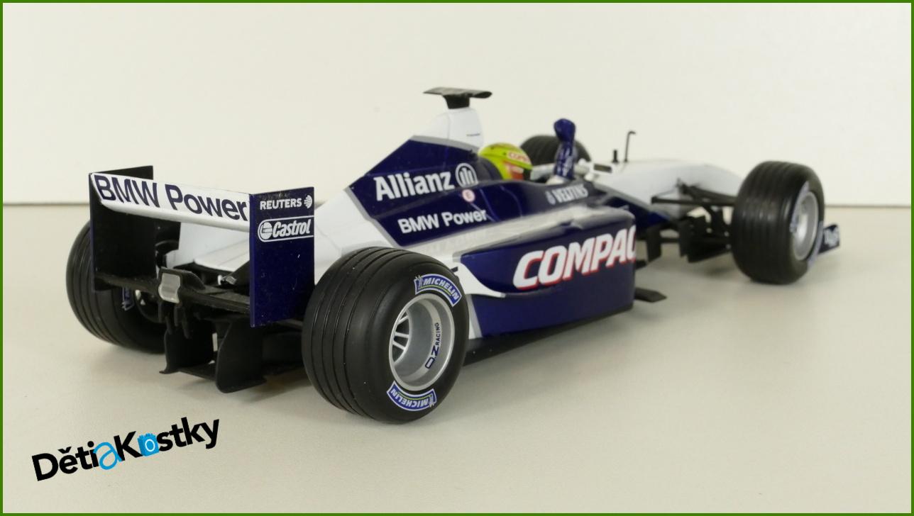 Model Formule Hot Wheels 1:18 - Williams FW23 (2001) - Ralf Schumacher