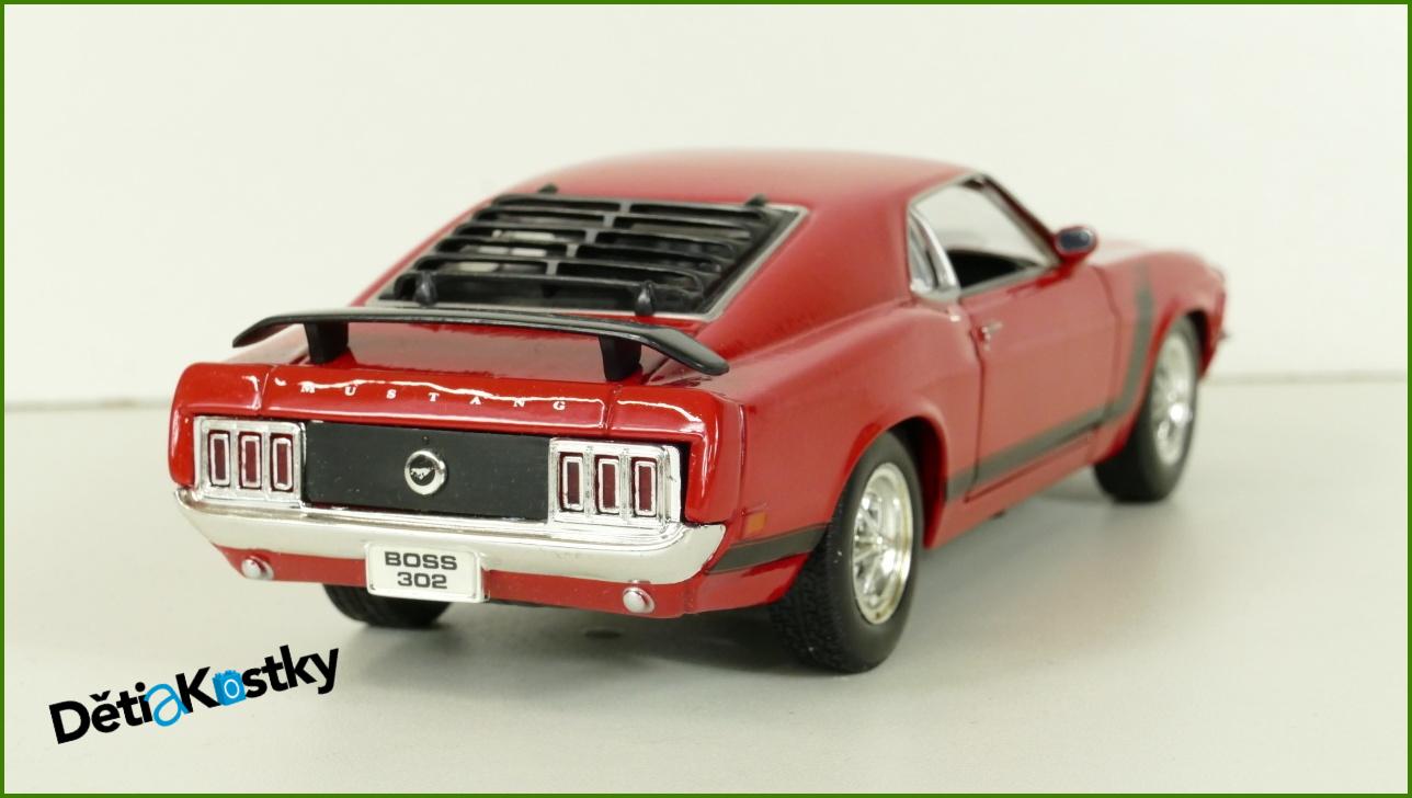 Model Auta Welly 1:25 - 1970 Ford Mustang s Krabicí