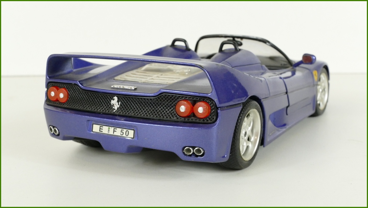 Kovový Model Bburago 1:18 - Ferrari F50 - Viz Popis