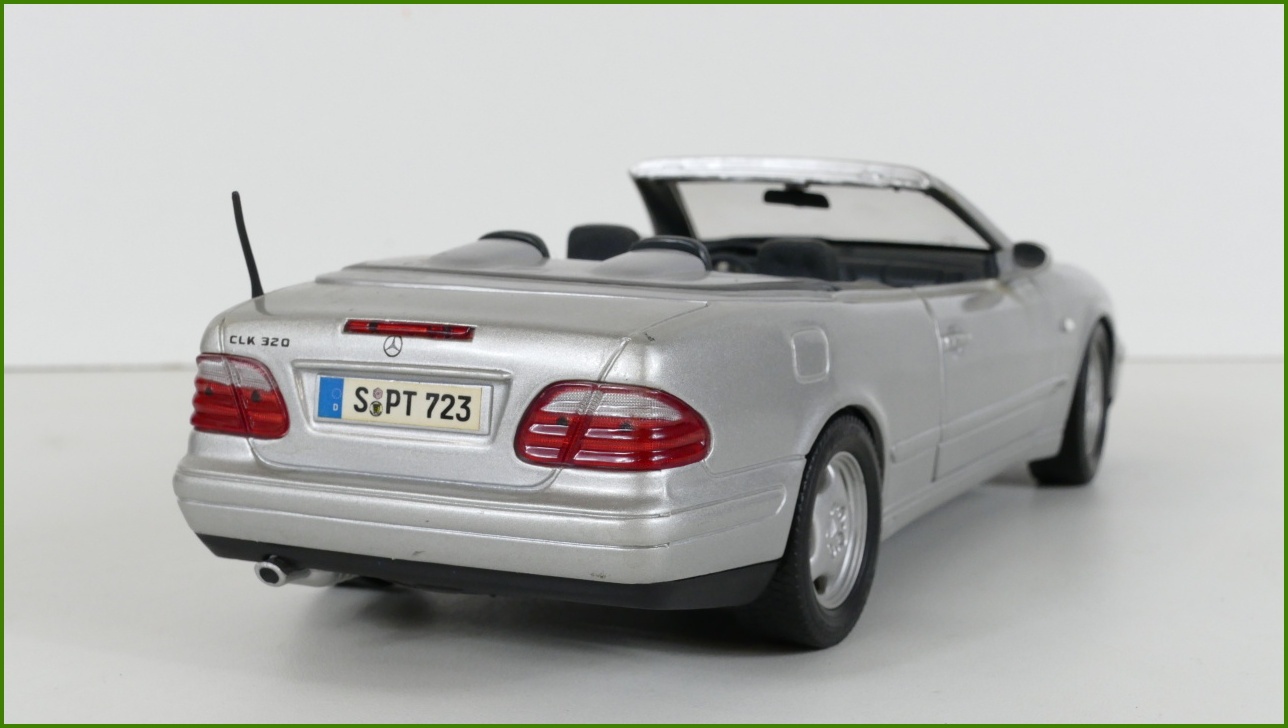 Model Anson 1:18 - Mercedes-Benz CLK