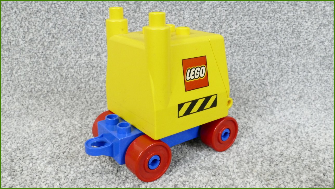 Lego® Duplo® Korba pro Nákladní a Jiná Auta (Žlutý-Nápis Lego)
