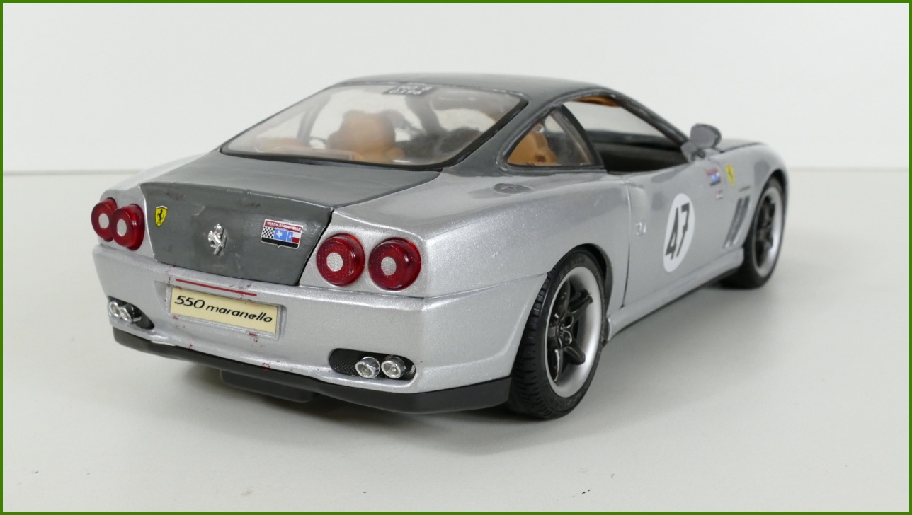 Model Maisto 1:18 - Ferrari 550 Maranello - Viz Popis