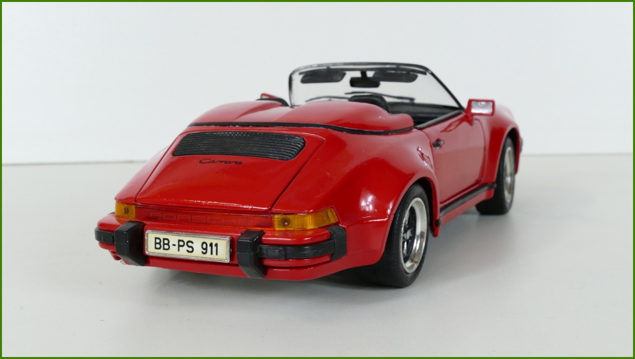 Model Maisto 1:18 - Porsche 911 Speedster (1989)