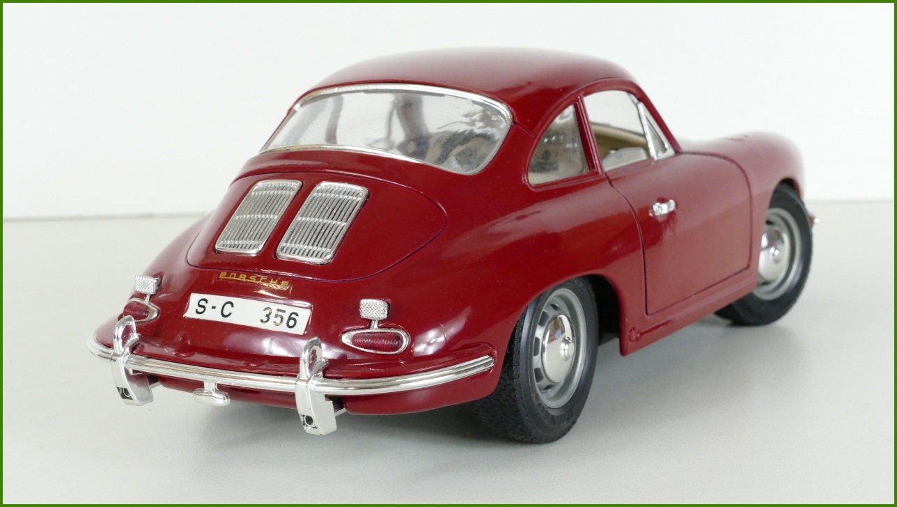 Kovový Model Bburago 1:18 - Porsche 356 B (1961)