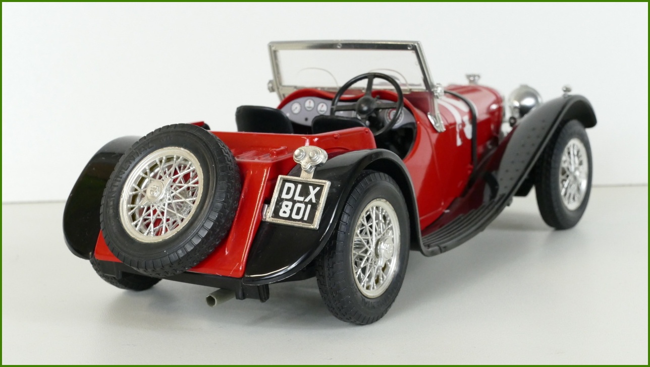 Kovový Model Bburago 1:18 - Jaguar SS 100 (1937) - Viz Popis