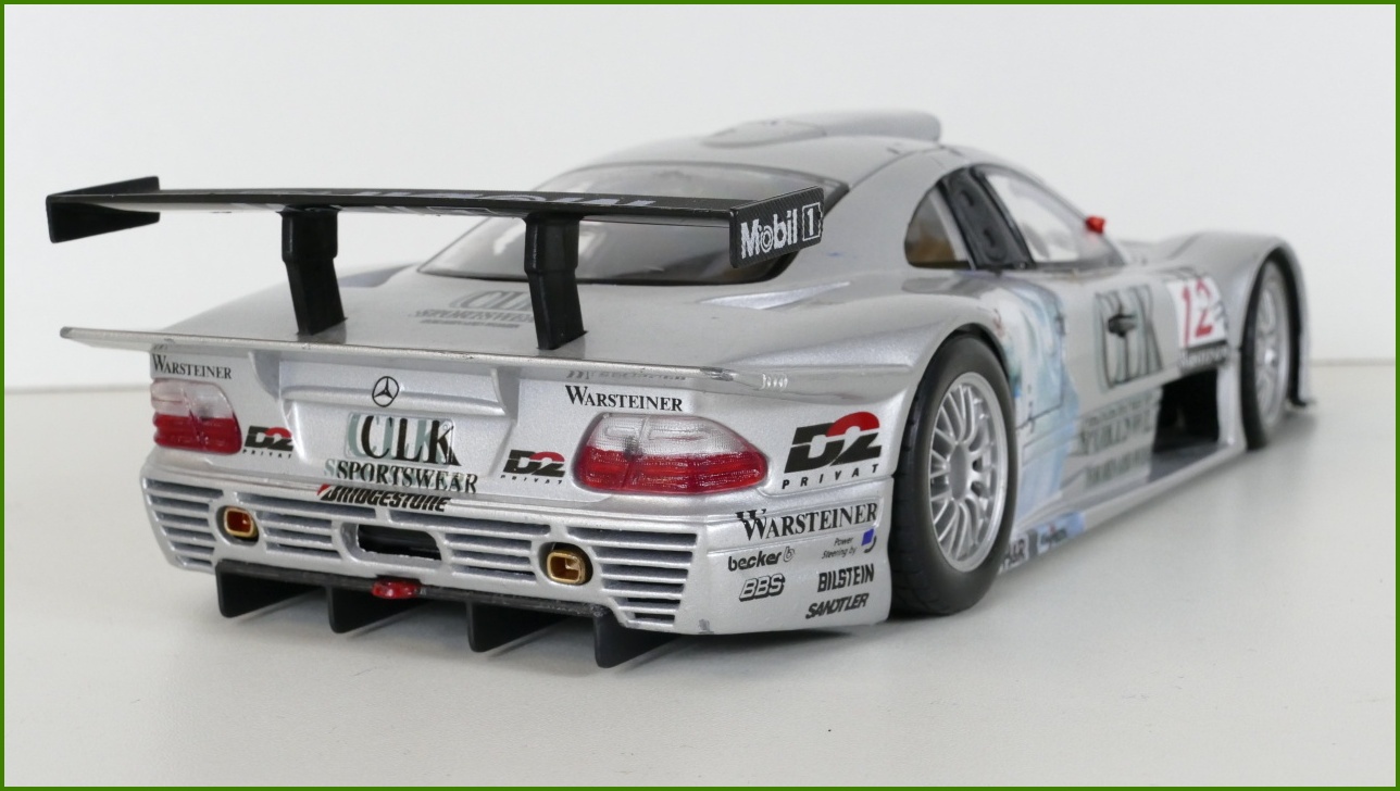 Model Auta Maisto 1:18 - Mercedes CLK-GTR - Viz Popis