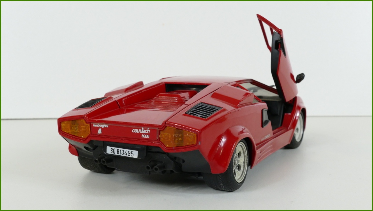 Model Auta Polistil Tonka 1:18 Lamborghini Countach 5000 Quattrovalvole - Viz Popis