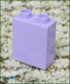 Lego® Duplo® Kostka 1x2x2 Fialková