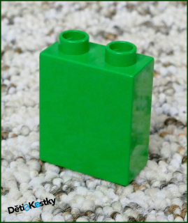 Lego® Duplo® Kostka 1x2x2 Světle Zelená