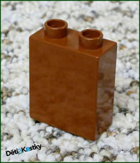 Lego® Duplo® Kostka 1x2x2 Tmavě Hnědá