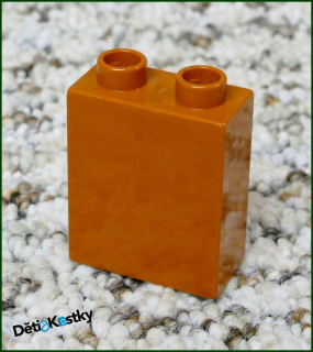 Lego® Duplo® Kostka 1x2x2 Světle Hnědá
