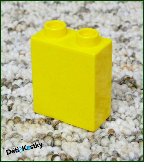 Lego® Duplo® Kostka 1x2x2 Žlutá
