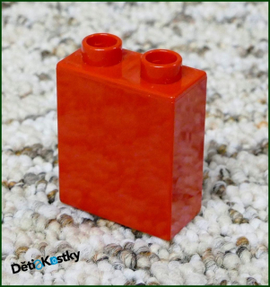 Lego® Duplo® Kostka 1x2x2 Červená