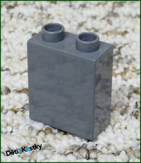Lego® Duplo® Kostka 1x2x2 Tmavě Šedá