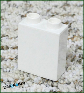 Lego® Duplo® Kostka 1x2x2 Bílá