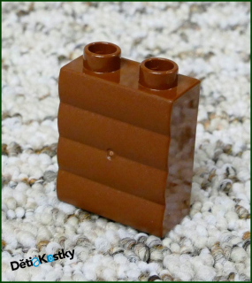 Lego® Duplo® Kostka 1x2x2 Hnědá Kmen