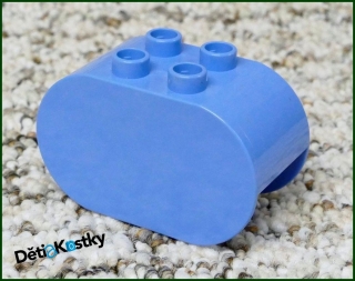 Lego® Duplo® Kostka 2x4x2 Zaoblená Světle Modrá