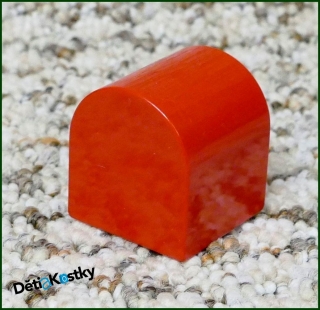 Lego® Duplo® Kostka Půlkulatá Malá - Červená