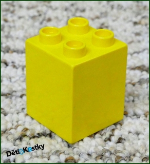 Lego® Duplo® Kostka 2x2x2 Žlutá