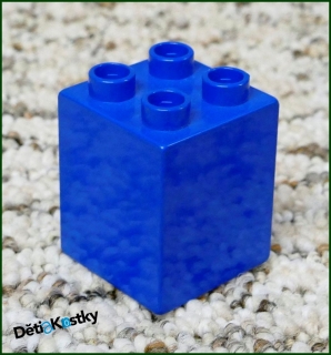 Lego® Duplo® Kostka 2x2x2 Modrá