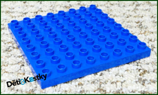 Lego® Duplo® Podložka/Deska 8x8 Modrá