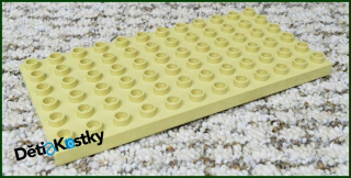 Lego® Duplo® Podložka/Deska 6x12 Světle Béžová