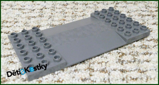 Lego® Duplo® Podložka/Deska 6x12 Tmavě Šedý Nájezd