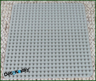 Lego® Duplo® Podložka/Deska 24x24 Šedá - Objednávky nad 950,- Kč!