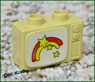 Lego® Duplo® Televizor Béžový
