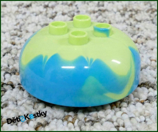 Lego® Duplo® Kostka - Kopeček Zmrzliny Zeleno/Modrý