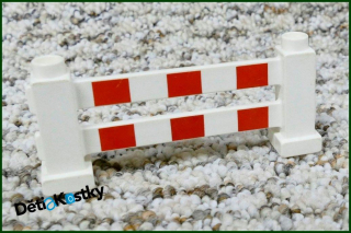 Lego® Duplo® Plot Bílo/Červený