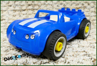 Lego® Duplo® Toolo Auto Modré s Kapotou