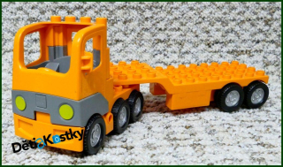 Lego® Duplo® Tahač Oranžový s Návěsem