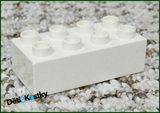 Lego® Duplo® Kostka 2x4 Bílá