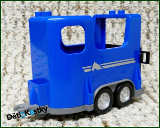 Lego® Duplo® Vůz pro Přepravu Koní Modrý